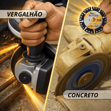 Carregar imagem no visualizador da galeria, Disco Diamantado Corta Tudo 4.1/2 Serra Circular Multicorte Kit 3 Unidades Bestfer