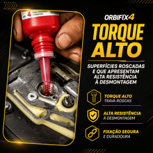 Carregar imagem no visualizador da galeria, Trava Rosca Torque Alto Cola Parafuso Orbifix 10g