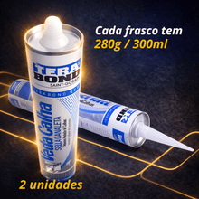 Carregar imagem no visualizador da galeria, 2 Adesivo Veda Calha Alumínio Tekbond 280g Selante