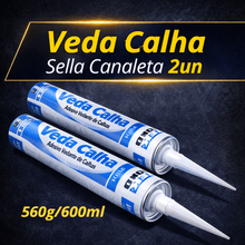 Carregar imagem no visualizador da galeria, 2 Adesivo Veda Calha Alumínio Tekbond 280g Selante