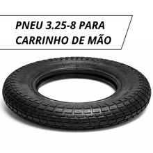 Carregar imagem no visualizador da galeria, Pneu 3.25-8 Reforçado para Carrinho de Mão e Carriola