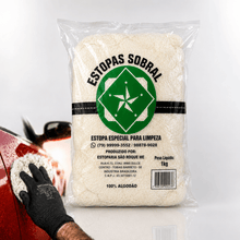 Carregar imagem no visualizador da galeria, Estopa Sobral 1kg Limpeza Polimento Alta Absorção Pro
