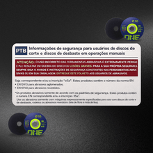 Carregar imagem no visualizador da galeria, Disco Corte Tyrolit One 115mm 4.1/2 Fino Aço Inox Kit 50

