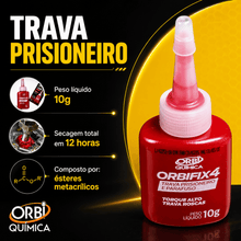 Carregar imagem no visualizador da galeria, Trava Rosca Torque Alto Cola Parafuso Orbifix 10g
