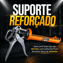 Carregar imagem no visualizador da galeria, Kit Veda Calhas Orbi Química 270g + Suporte Reforçado Aplicador de Selante
