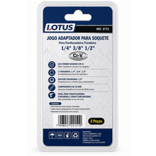 Carregar imagem no visualizador da galeria, Jogo 3 Adaptadores para Soquete Parafusadeira Lotus
