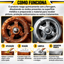Carregar imagem no visualizador da galeria, Removedor De Ferrugem Limpa Oxidação Fosfatiza 500ml Vonder
