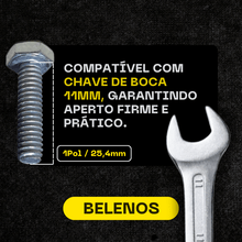 Carregar imagem no visualizador da galeria, Jogo 200 Parafusos Sextavados 1/4x1 Galvanizados Aço Zincado
