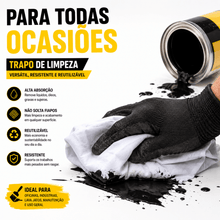 Carregar imagem no visualizador da galeria, Trapo Estopa Pano Limpeza Costurado Malha 1kg Geral
