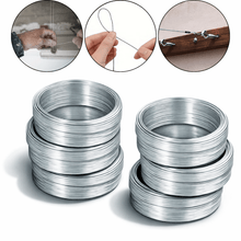 Carregar imagem no visualizador da galeria, Kit 6 Arames Galvanizado 18 BWG 6kg 630m 6 Rolos
